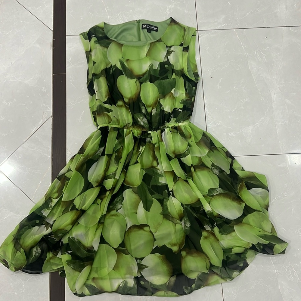 Girls Green Formal Dress